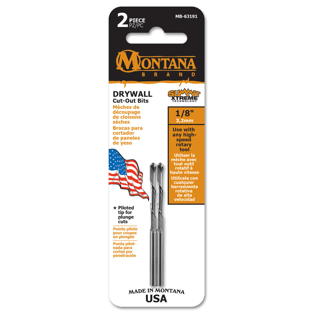 Drywall Cutout Bits - Montana Brand Tools – Made in USA