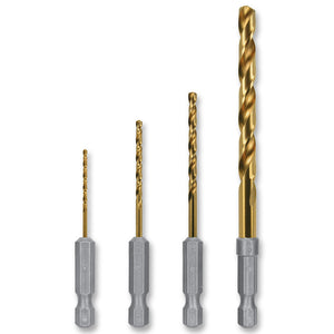 Titanium Coated Hex Shank Drill Bits - Montana Brand Tools – Made in USA